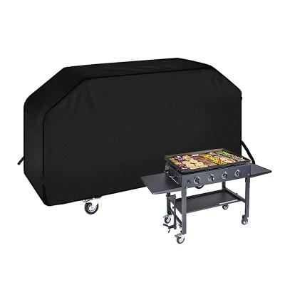 China Dustproof Waterproof 420D BARBECUE Grill Cover With Handles And Adjustable Straps GRILL Grill Cover for sale