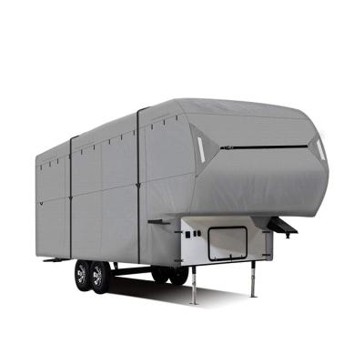 China Wholesale Custom Size High Quantity Sun Protection UV Durable And Waterproof 4 Layers Travel Trailer RV Nonwoven Waterproof Cover for sale