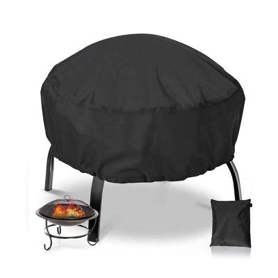 China Outdoor Waterproof Fabric 420D Patio Garden Furniture Furnace Backyard BBQ Heater Blanket for Firepit and Garden Firepit Cover for sale