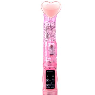 China Sex Lover 12 Modes Sex Vibrator Waterproof Hot Selling G-spot Vibration/Vibration and Rotation for sale