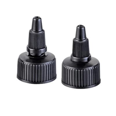 China Household Products 20 24 28 Color Airbrush Dye Nozzle Top Caps PP Customized Per Millimeter High Quality Plastic Twist Cap for sale