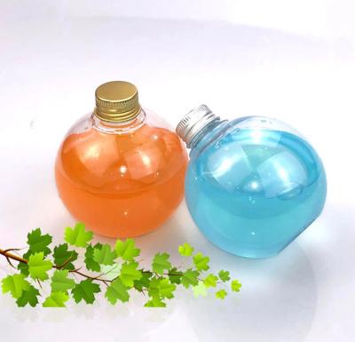 China Food Beverage Packaging & 300ml plastic ball shape sphere bottle PET bottle from China manufacturer for sale