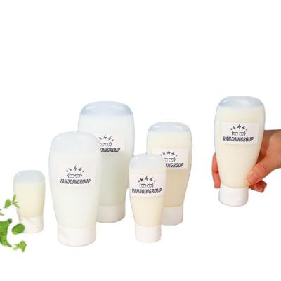 China Refillable Empty Plastic Refillable Plastic Soft Containers Travel Cosmetic Refillable Empty Plastic Soft Containers Toiletry Squeeze Lotion Toiletry Squeeze Cap Flip Screw Cap VJ Cosmetic Tubes for sale