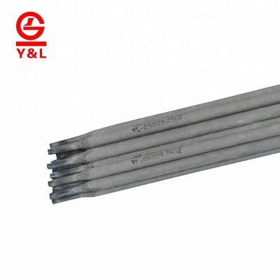 China Low Carbon Steel Structure Low Carbon Steel Sliver Color AWS E6013 AC Welding Electrodes for sale