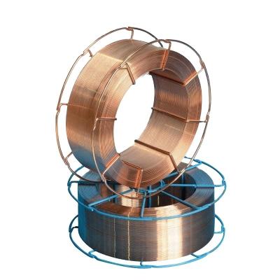 China Excellent Welding Performance 1 mm Gold H10MN2 Submerged Shield Arc Welding Wire for sale