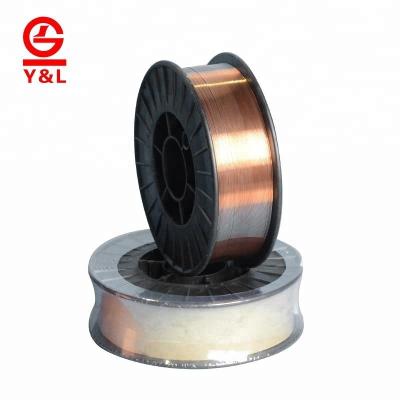 China Excellent Performance Welding Cooper Coated ER70S-6 CO2 Gas Shield Welding Wire for sale