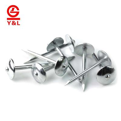 China Building Material Factory Price Galvanized Q195 Corrugated Roofing Nails for sale