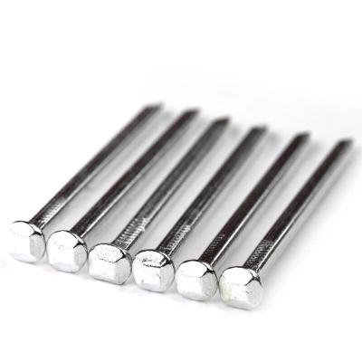 China China Wholesale Flat Zinc Galvanized Steel Square Leg Boat Nails for sale