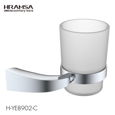 China HRAMSA Bathroom Modern Original Design Single Toothbrush Tumbler Holder for sale