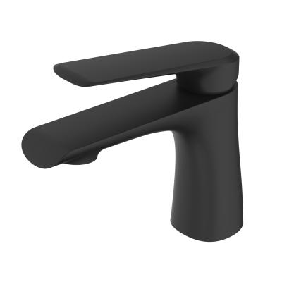 China Black Metered Faucets HRAMSA Contemporary Sanitary Ware Bath Faucet Faucet For Home Bathroom for sale