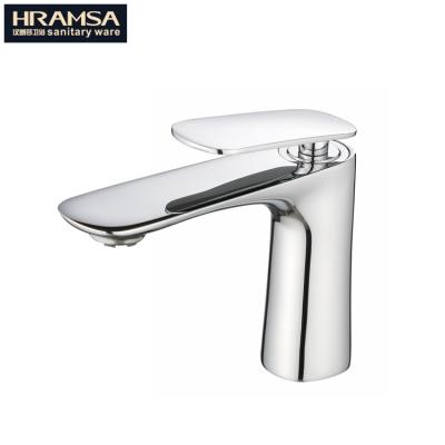 China 2021 Luxury Brass Material Basin Faucet Metered Basin Faucet For Sale Hramsa Kaiping Faucet for sale