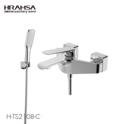 China Without Slide Bar HRAMSA China Supplier 2019 Sanitary Ware Bathroom Fittings Shower Faucet Bath Faucet for sale