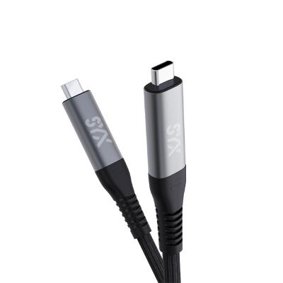 China Fast Charging Speed USB 4.0 GEN3 100W 5A 40Gbps 4K 60Hz 100W Durable Nylon Cable for sale