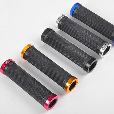 China Rubber Material Wholesale Bicycle Bike Parts Fashionable Bicycle Handle Bar Grips for sale