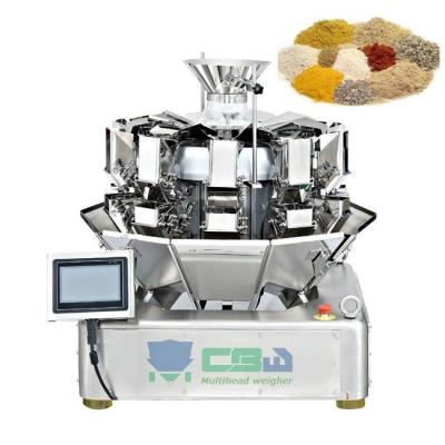 China Multifunctional Food Packaging Machinery Spice Tea Bag Packing Multihead Weigher Filling Machine for sale