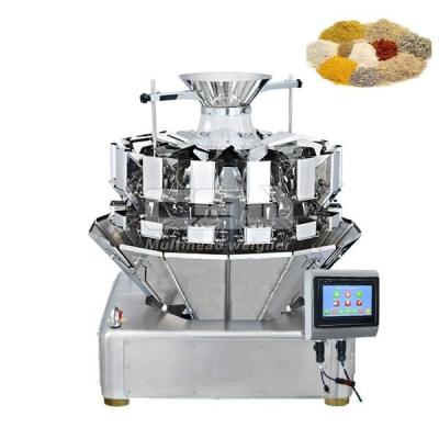 China Small food 10 heads multihead weigher filling machine washing powder filling packing machine for sale