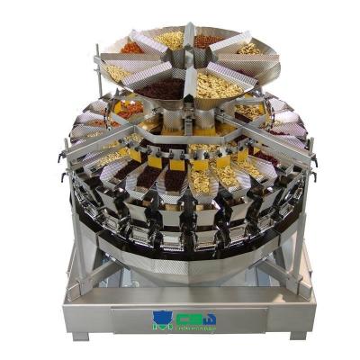 China Food 24 Heads Combination Weigher Tea Seed Coffee 24 Multihead Weigher Packing Machine for sale