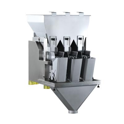 China Chemical 3 Head Screw Weigher Linear Spice Coffee Powder Filling And Packaging Machine for sale