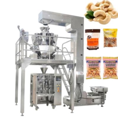 China Automatic High Speed ​​Food Multihead Weigher Potato Chips Cookie Pellet Weighing Packaging Machine System for sale