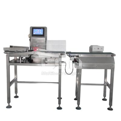 China Food Check Weigher Machine 50 0.5~1.5 Gr 10-1000g Weigher and Check Metal Detector Combination for sale