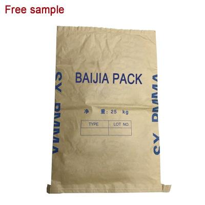 China Multiwall Paper Bags Corn Bag Used Seasoning BIODEGRADABLE Snack Wrapping Paper for sale