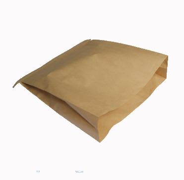 China Biodegradable Impa 174179/174180 Green Flat Type Double Layer Ship Paper Waste Bag Kraft Paper Mouth Paper for sale