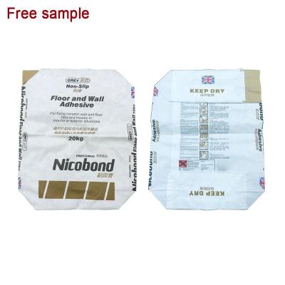 China Biodegradable Maltodextrin Powder Used Multiwall Kraft Paper Bags for sale