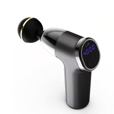 China KH525 RTS Rechargeable Deep Body Relaxation Muscle Tissue Massage Gun (Black) for sale