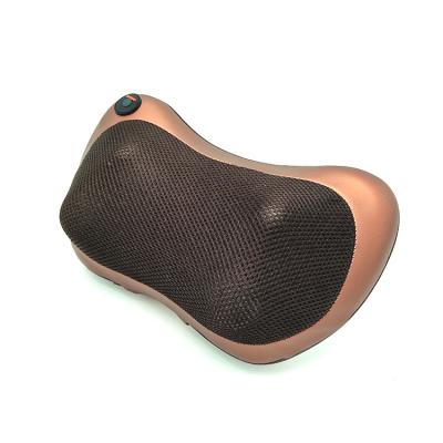 China Use Infrared Electric Heating Roll Leg Shoulder Neck Massage Infrared Deep Kneading Back Pillow With Heat Car PU BAS Brown Home Body PX-XP02 RTS for sale