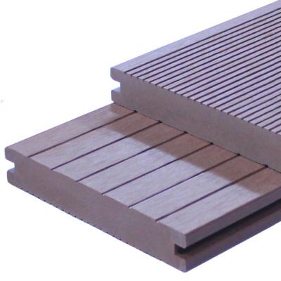 China Modern fine quality solid wood polymer composite composite panel wpc decking for sale