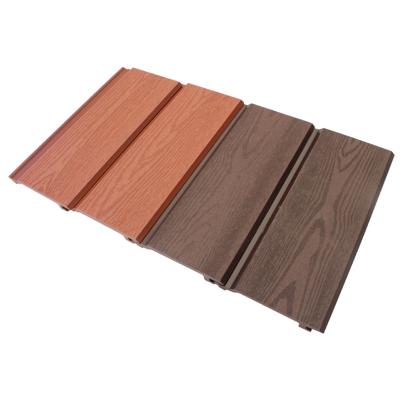 China Tianze Sound Absorption Waterproof Outdoor Wpc Wall Siding Panel Custom Weatherproof Material for sale