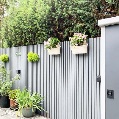 China Waterproof Tianze Pvc Wood Plastic Composite Exterior Wall Cladding External wpc Great Wall Panel for sale