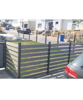 China Modern high quality durable using various plastic composite board for exterior fence for sale