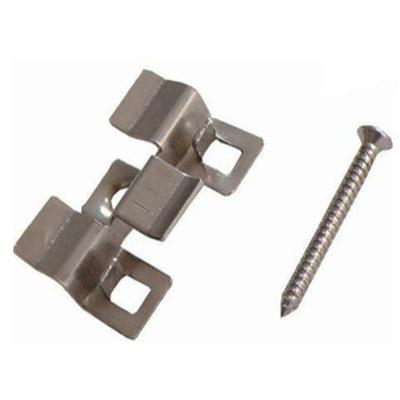 China Modern Tianze wpc wood decking accessories plastic stainless steel deck panel clips screws fasteners for locking floor clips on floor for sale