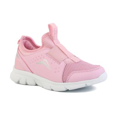 China Cheap Breathable EVA Mesh Slip On Girls Running Shoes Brand For Kids for sale