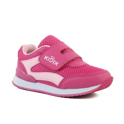 China EVA Hot Pink Customize Casual Girls Sneaker Shoes Supplier Without Laces for sale