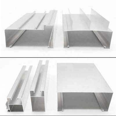 China Decoration Industry Customized Building Material Install Accessories Aluminum Extrusion Window Profiles for sale