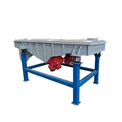 China Low Noise Linear Mineral Vibrating Screen Vibrating Separator Linear Shaker For Powder for sale