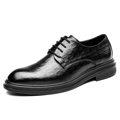 China Lightweight Classic Italian Design Leather Men Shoes Black Oxford Shoes Men Elegant Office Business Shoes for sale