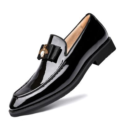 China 2022 Oxford Leather Casual Classic Dress Elegant Loafers Deodorization Men Shoes Leather Trim Shoes for sale