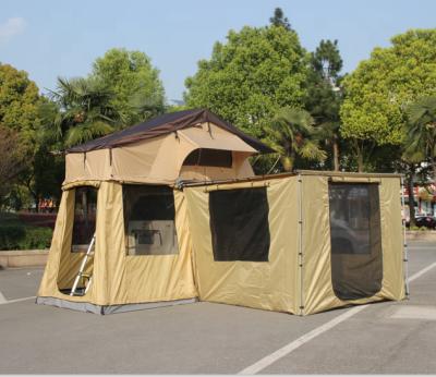 China Extended type outdoor car roof top tent with annex and tent house and tent for sale