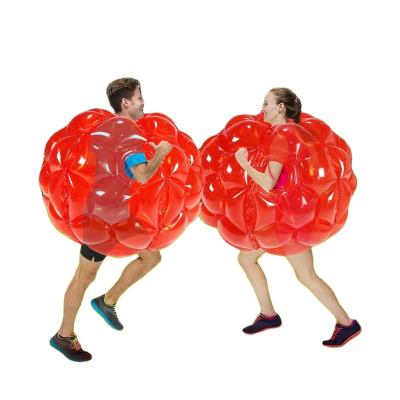 China Outdoor Sport Game 36inch Adult PVC Body Zorb Ball Bumper Suit Inflatable Bubble Football Soccer Ball for sale