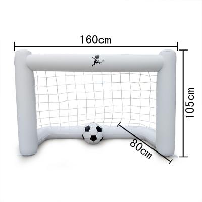 China Outdoor Portable Mini Inflatable Goal Post Inflatable Net Soccer Goal Net PVC Target Soccer Goal For Kids Playing Ball Games for sale