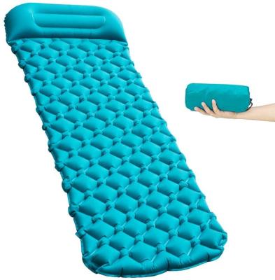 China Eco-Friendly Outdoor Hiking Portable Self Inflating Sleeping Pad Ultralight And Compact Camping Pad for sale