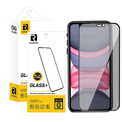 China Mobile Phone 2.5d 9h Half Tempered Glass Screen Screen Glass, Suitable For Mini 0.33mm Samsung Max iPhone 12 12 Mobile Phone Tempered Glass for sale