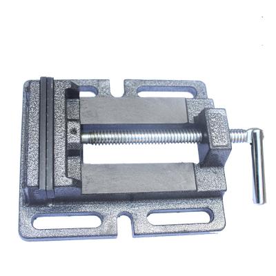 China American Sales High Precision Opening Clamps Vice Professional Manufacturer Table Parallel Drill Rig Flat Bench Bench Vise for sale