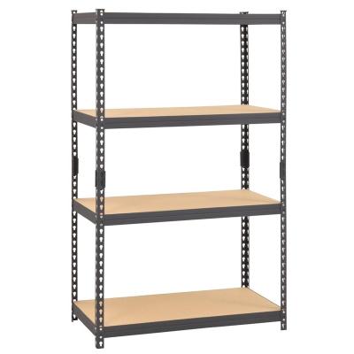 China Sustainable Heavy Duty Galvanized Industrial Steel Boltless Storage Rivet Shelving With C Beam for sale