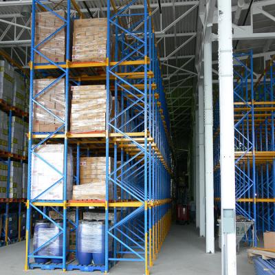 China Best Price Corrosion Protection Iron Warehouse Shelving Racks Order In Pallet Racking for sale