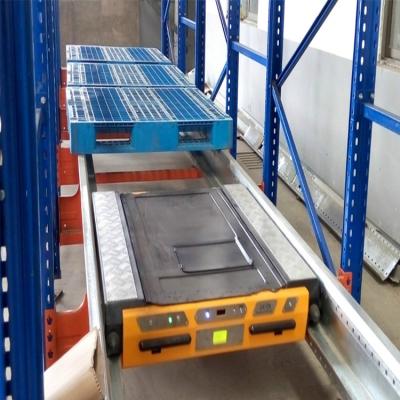 China Hot Sale Corrosion Protection Automatic Warehouse Racking Radio Shuttle Racking System for sale