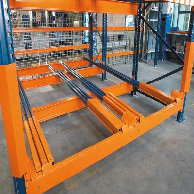 China Suitable for Outdoor Wirehouse Storage Shelving Push Back Rack for sale